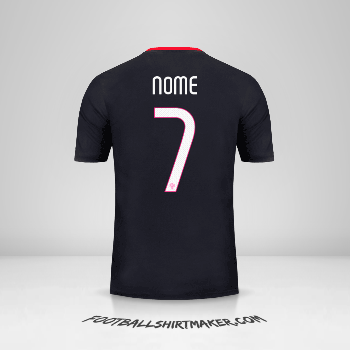 Maglia Portogallo 2015 Seconda -  nome - 7