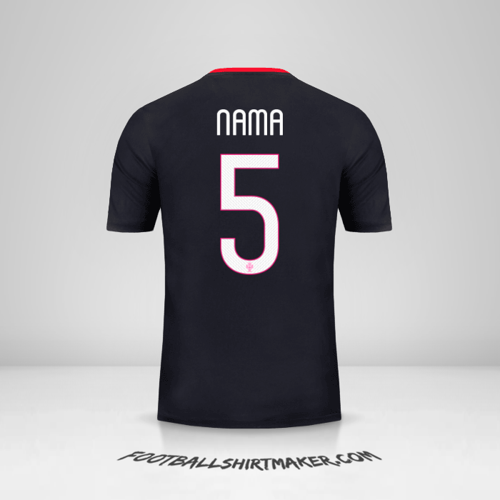Jersey Portugal 2015 Alternatif -  nama - 5