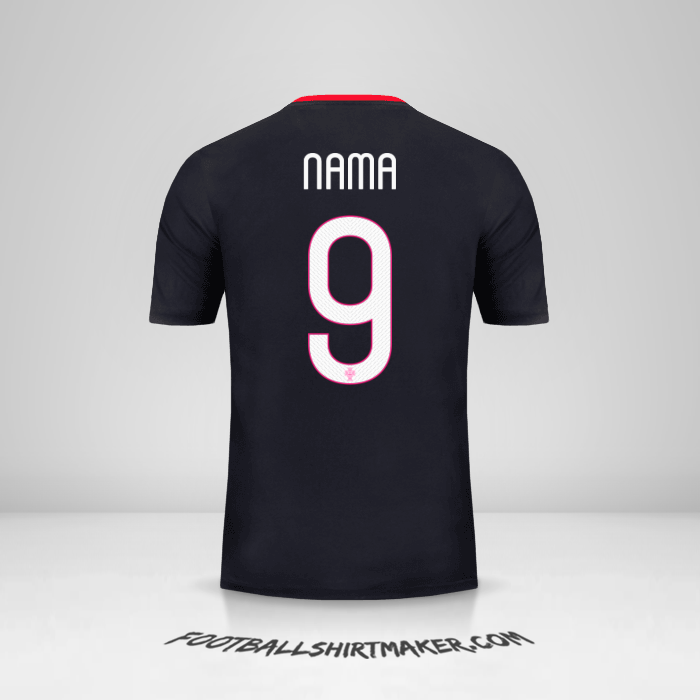Jersey Portugal 2015 Alternatif -  nama - 9