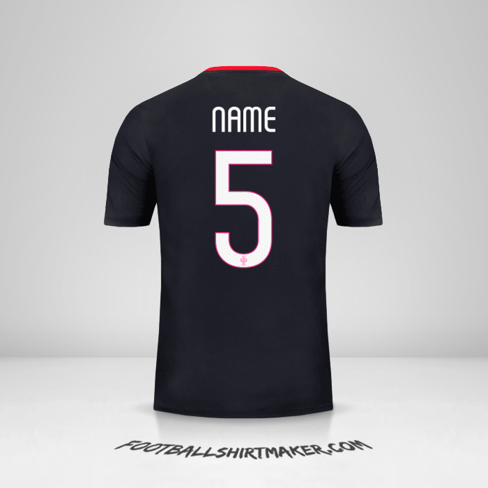Jersey Portugal 2015 Away -  name - 5