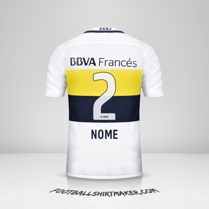 Maglia Boca Juniors 2016/17 Seconda -  nome - 2