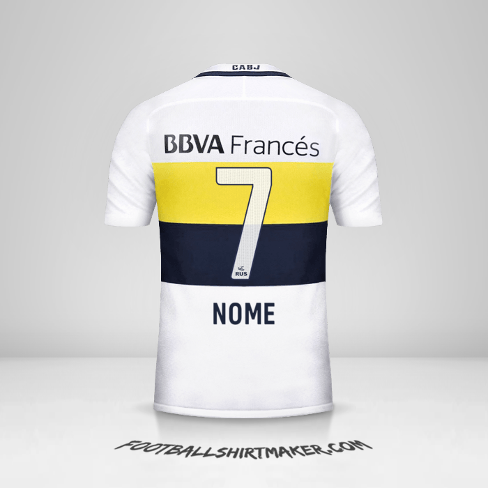 Camisola Boca Juniors 2016/17 Alternativa -  nome - 7