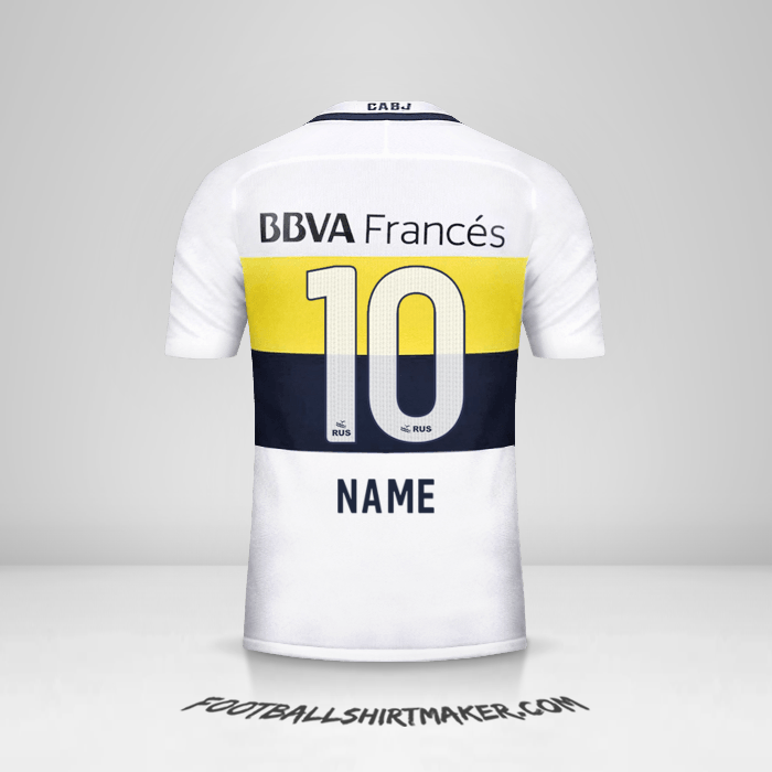 Shirt Boca Juniors 2016/17 Away -  name - 10