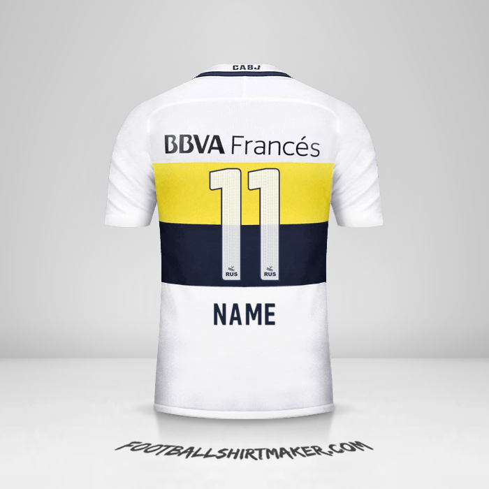 Shirt Boca Juniors 2016/17 Away -  name - 11