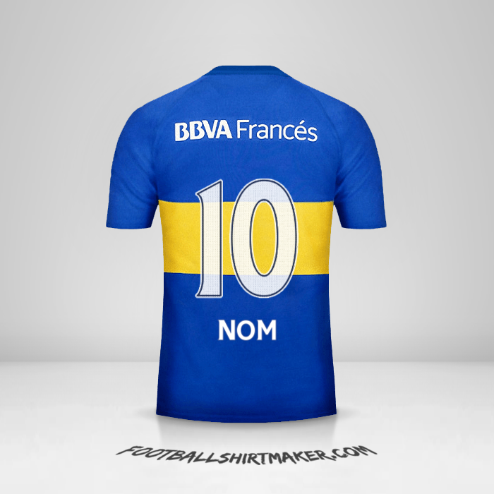 Maillot Boca Juniors 2016 -  nom - 10