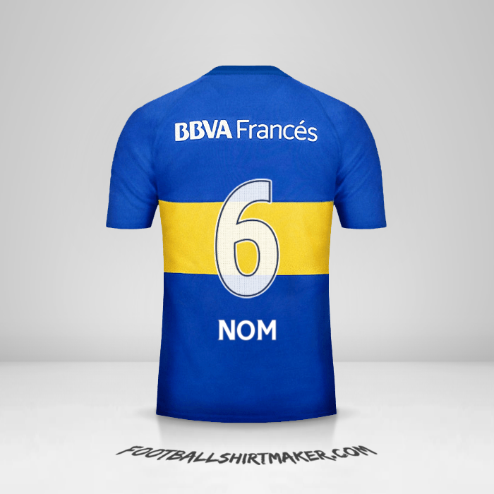Maillot Boca Juniors 2016 -  nom - 6