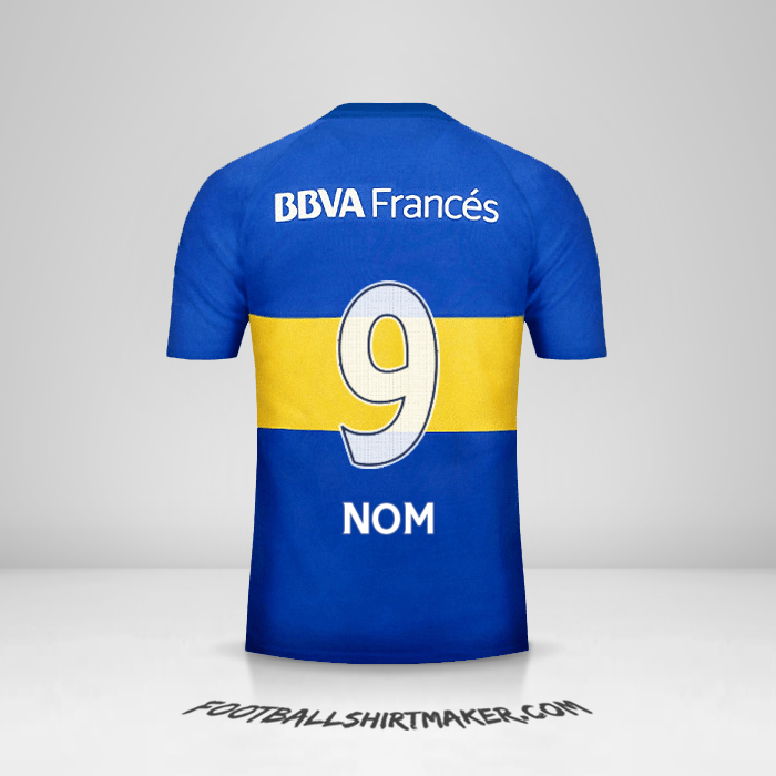 Maillot Boca Juniors 2016 -  nom - 9