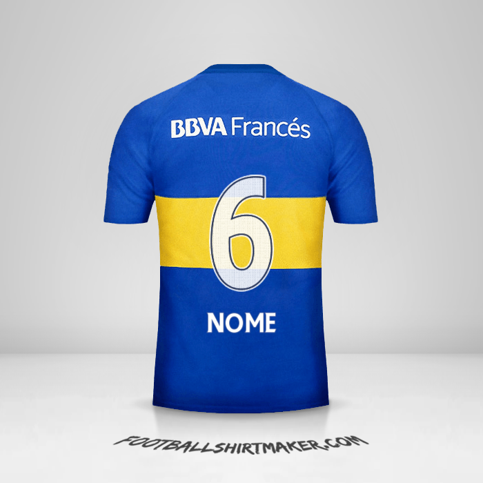 Camisola Boca Juniors 2016 -  nome - 6