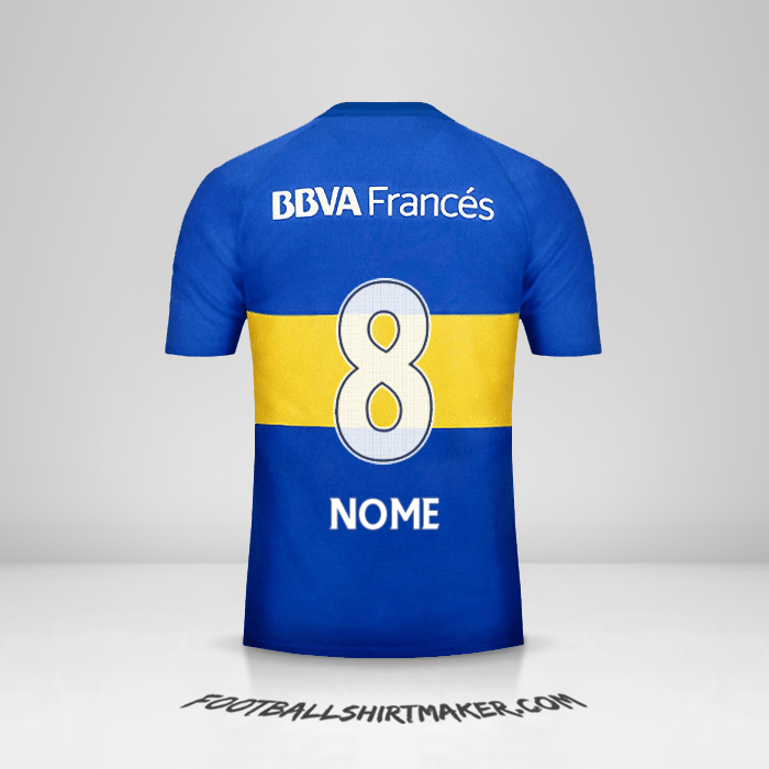 Camisa Boca Juniors 2016 -  nome - 8