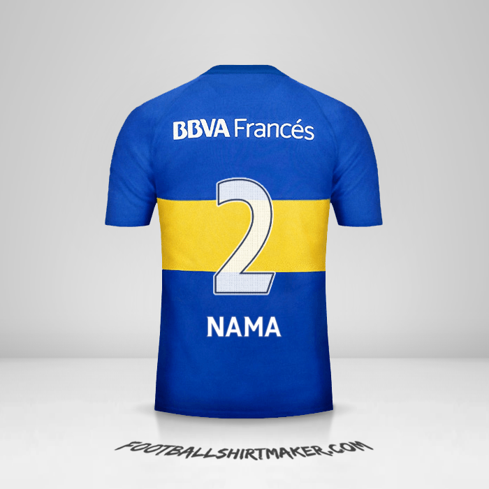 Jersey Boca Juniors 2016 -  nama - 2