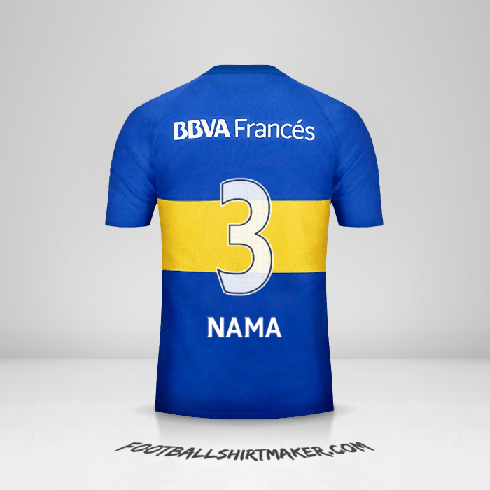 Jersey Boca Juniors 2016 -  nama - 3