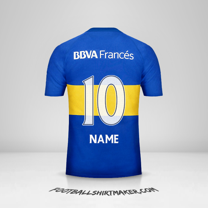 Shirt Boca Juniors 2016 -  name - 10