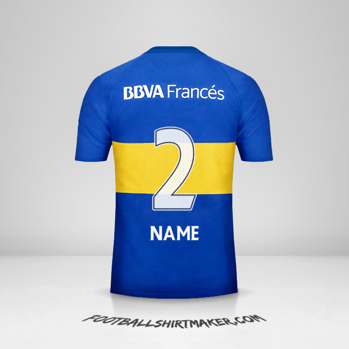 Shirt Boca Juniors 2016 -  name - 2