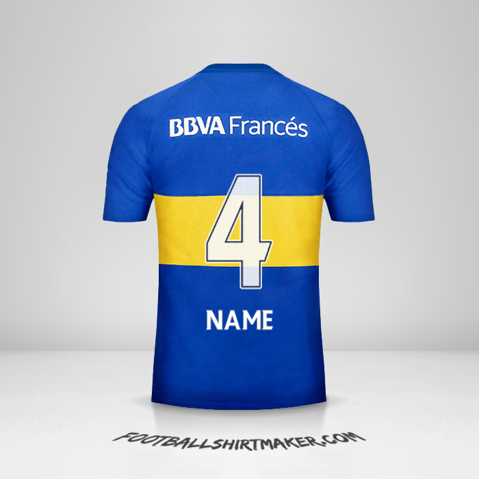 Shirt Boca Juniors 2016 -  name - 4