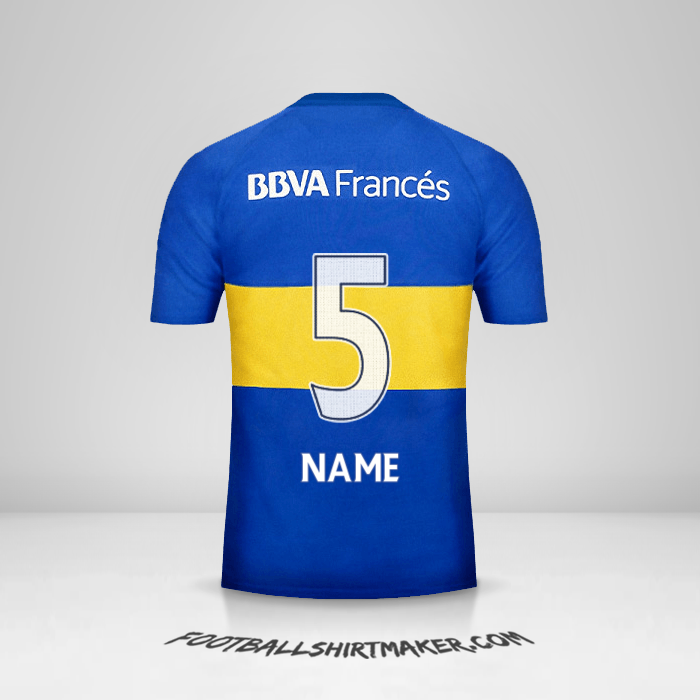Shirt Boca Juniors 2016 -  name - 5