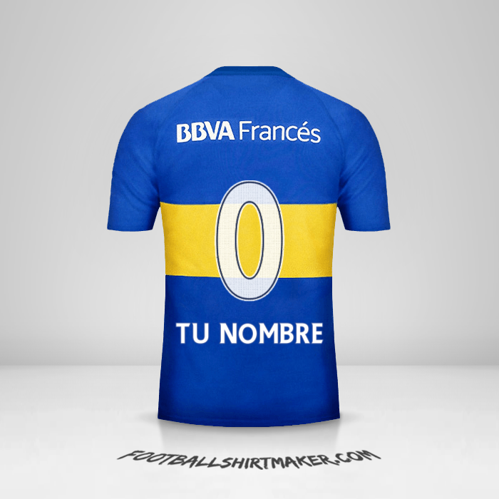 Camiseta Boca Juniors 2016 -  tu nombre - 0