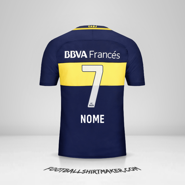 Maglia Boca Juniors 2016/17 -  nome - 7