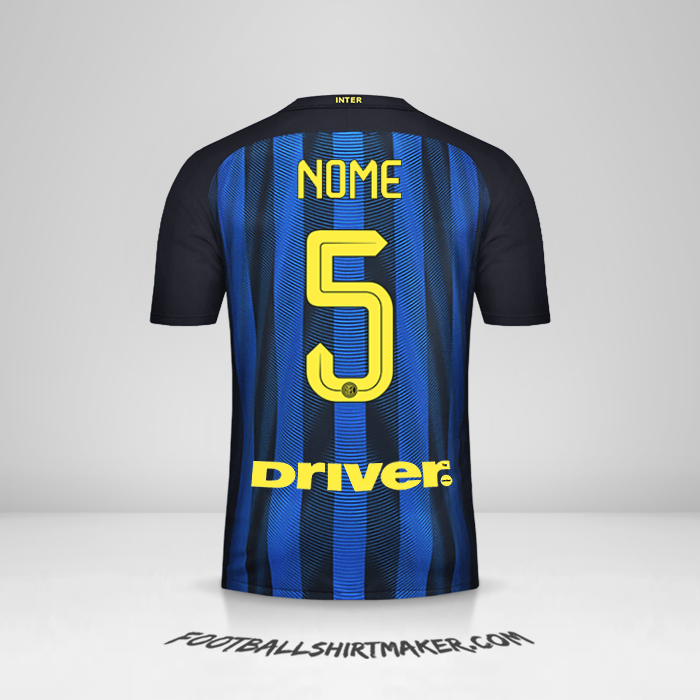 Maglia Inter 2016/17 -  nome - 5