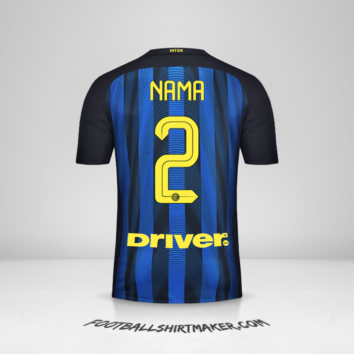 Jersey Inter 2016/17 -  nama - 2