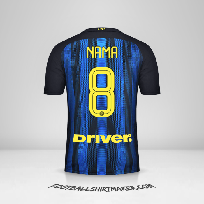 Jersey Inter 2016/17 -  nama - 8