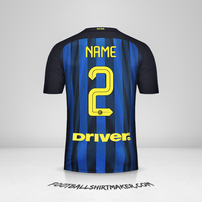 Shirt Inter 2016/17 -  name - 2