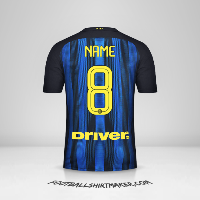 Shirt Inter 2016/17 -  name - 8