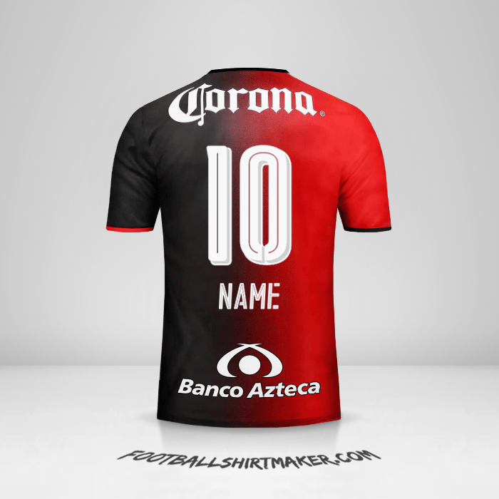 Shirt Atlas 2016/17 -  name - 10