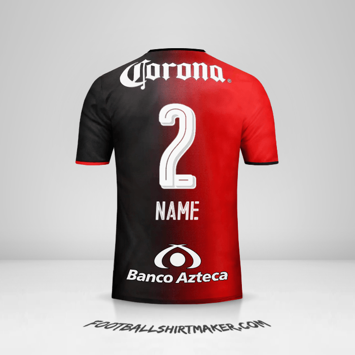Shirt Atlas 2016/17 -  name - 2