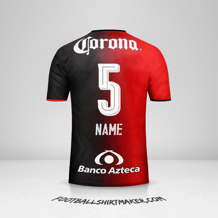 Trikot Atlas 2016/17 -  name - 5