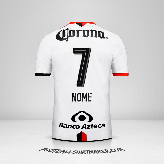 Maglia Atlas 2016/17 Seconda -  nome - 7