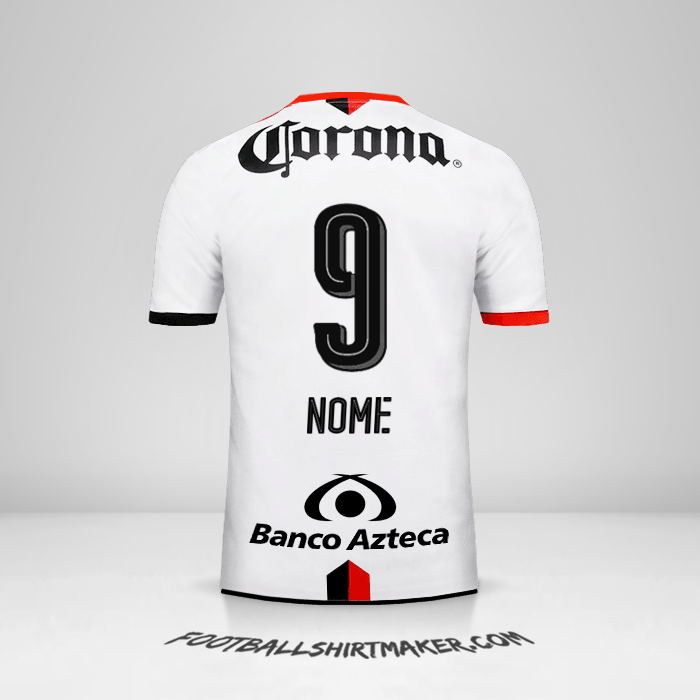 Maglia Atlas 2016/17 Seconda -  nome - 9
