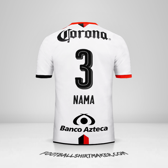 Jersey Atlas 2016/17 Alternatif -  nama - 3