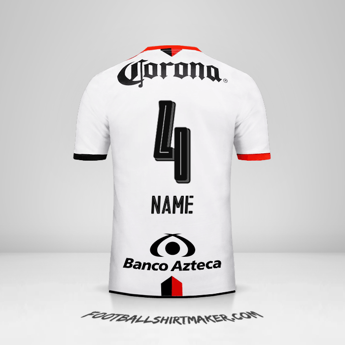 Shirt Atlas 2016/17 Away -  name - 4