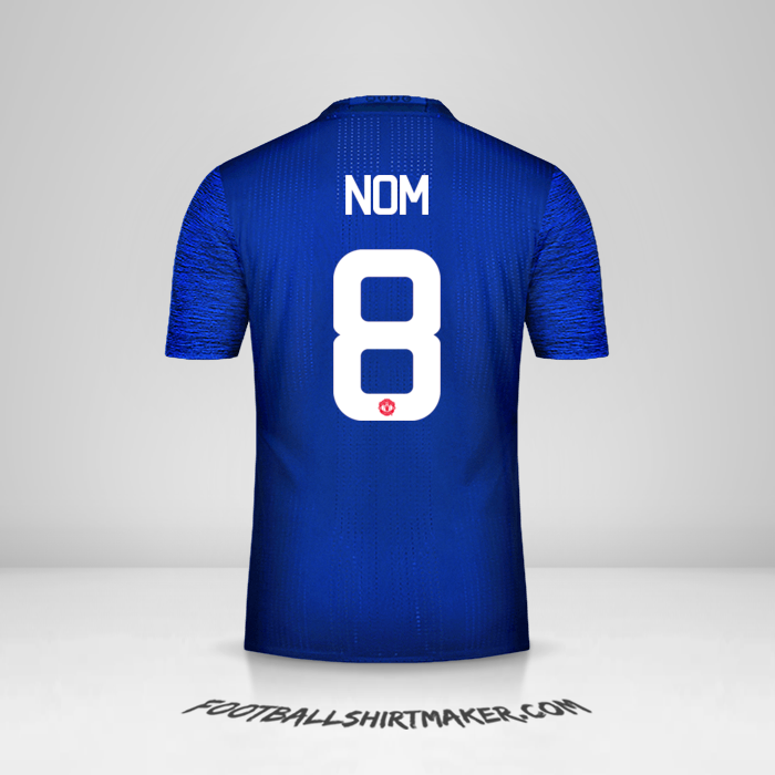 Maillot Manchester United Cup 2016/17 Extérieur -  nom - 8