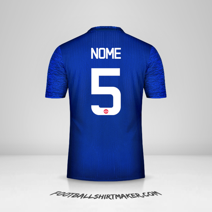 Maglia Manchester United Cup 2016/17 Seconda -  nome - 5