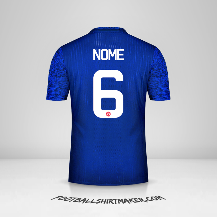 Maglia Manchester United Cup 2016/17 Seconda -  nome - 6