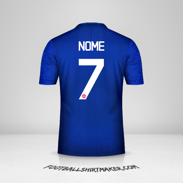 Camisola Manchester United Cup 2016/17 Alternativa -  nome - 7