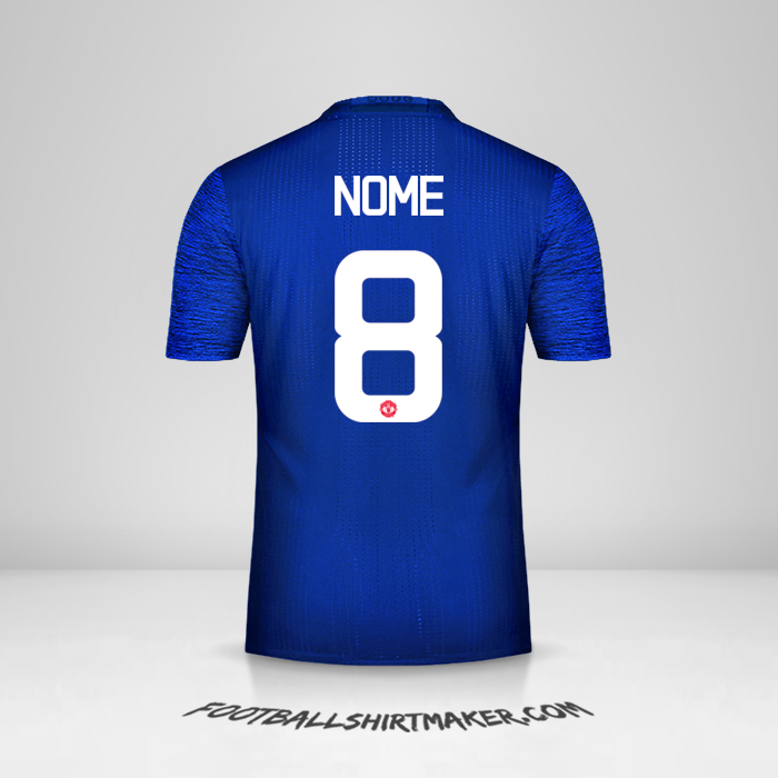 Maglia Manchester United Cup 2016/17 Seconda -  nome - 8