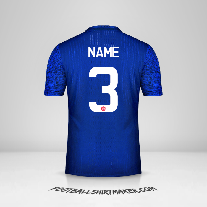 Jersey Manchester United Cup 2016/17 Away -  name - 3
