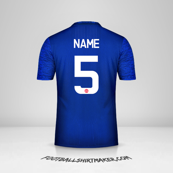 Jersey Manchester United Cup 2016/17 Away -  name - 5