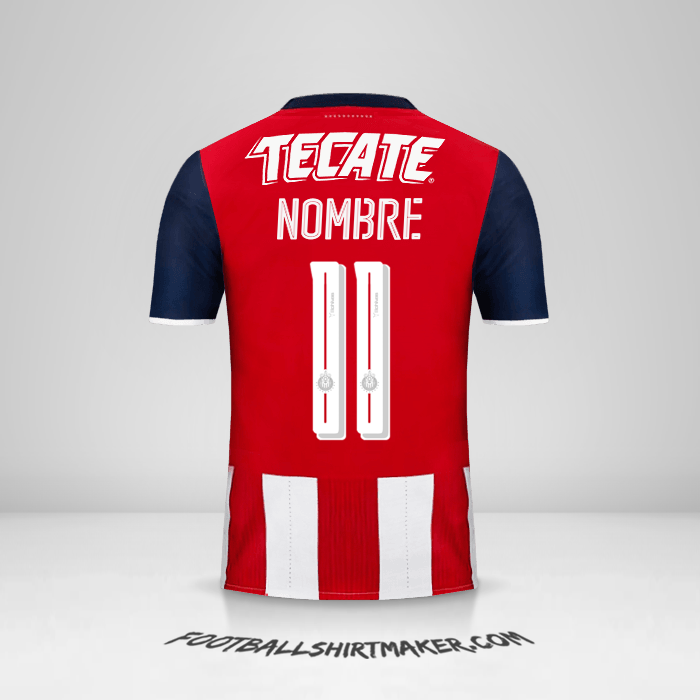 Jersey Guadalajara 2016/17 -  nombre - 11