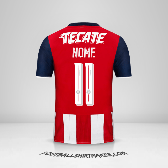 Camisa Guadalajara 2016/17 -  nome - 11