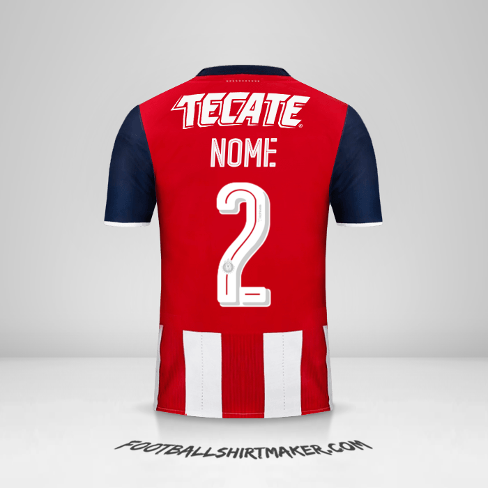 Maglia Guadalajara 2016/17 -  nome - 2