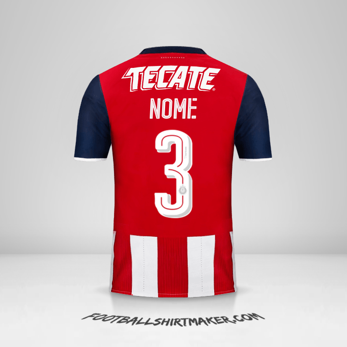 Maglia Guadalajara 2016/17 -  nome - 3