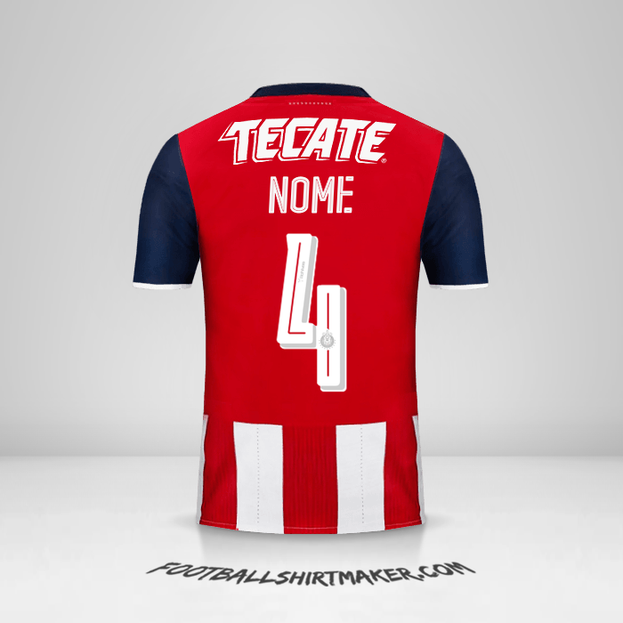 Camisola Guadalajara 2016/17 -  nome - 4