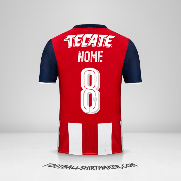 Maglia Guadalajara 2016/17 -  nome - 8
