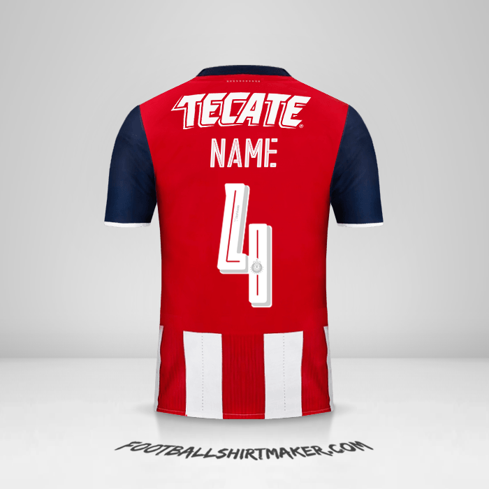 Shirt Guadalajara 2016/17 -  name - 4
