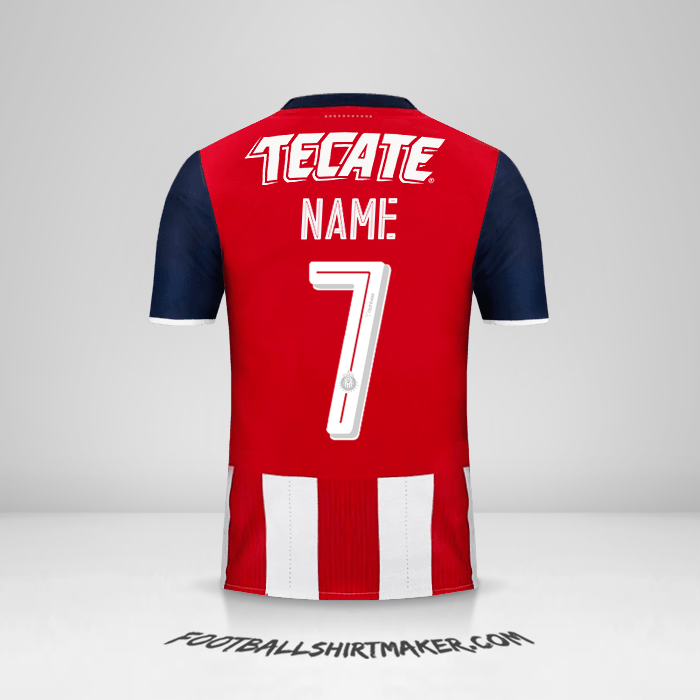 Trikot Guadalajara 2016/17 -  name - 7