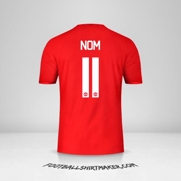 Maillot Manchester United Cup 2016/17 -  nom - 11