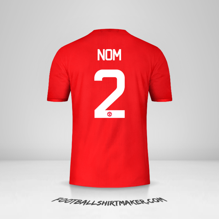 Maillot Manchester United Cup 2016/17 -  nom - 2